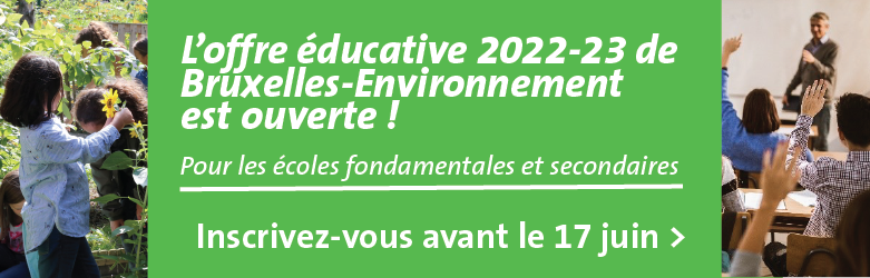 Offre éducative Bruxelles-Environnement